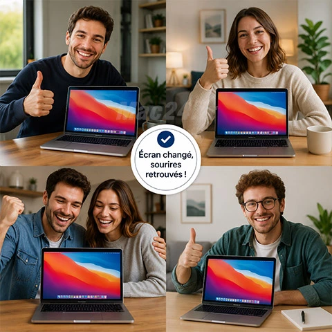 Petit prix remplacement d'écran MacBook Pro 13 pouces 2016 à LA COURNEUVE