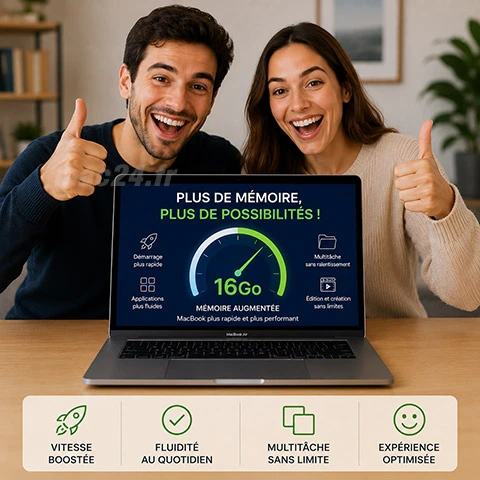 Promo remplacement mémoire MacBook Air 13 pouces A1181 sur STAINS